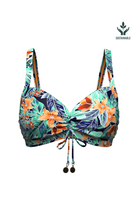 Sunseeker My Paradiso Plus Cup Ruched Front Bikini Top