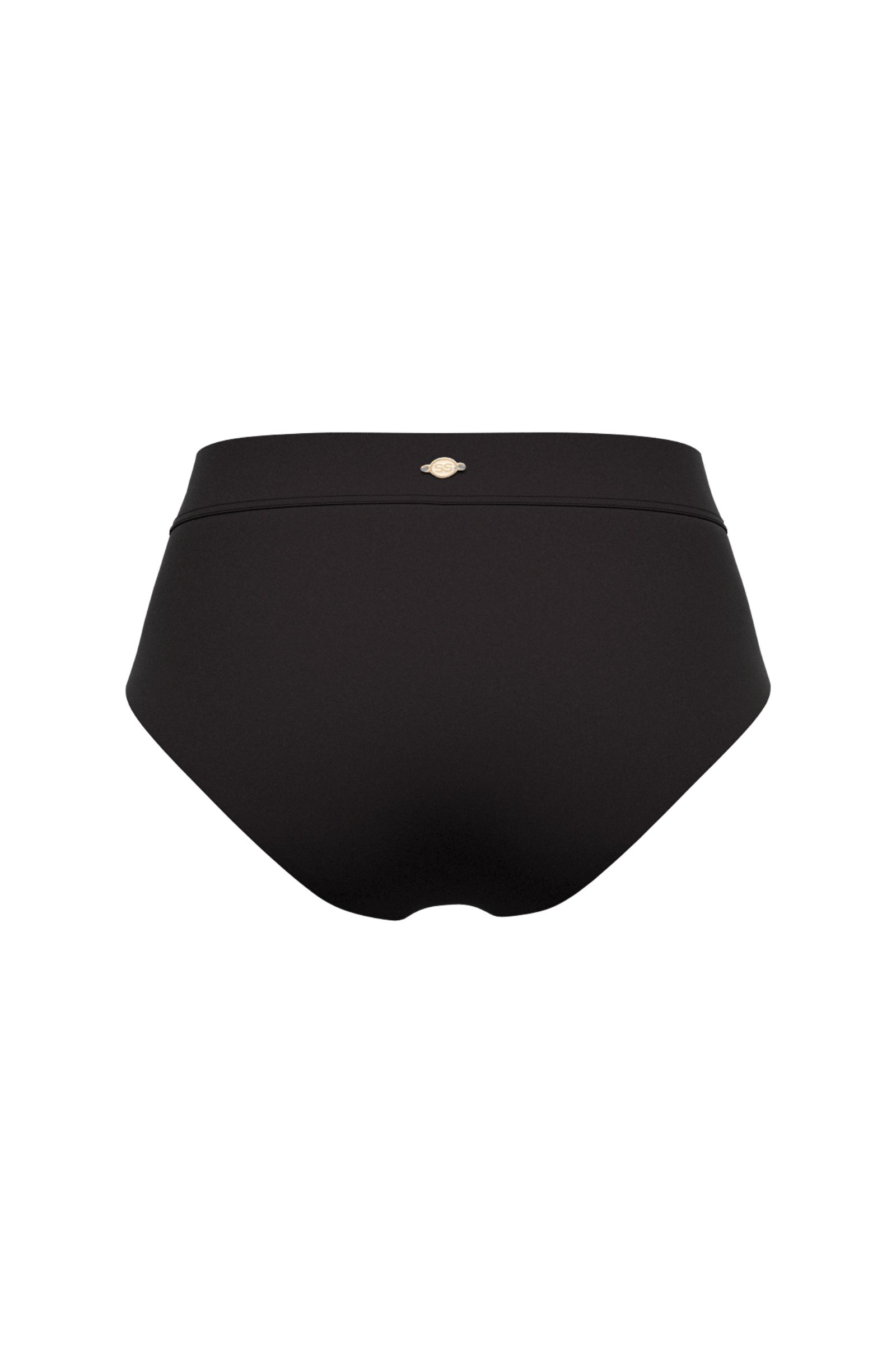 Sunseeker Core Solid Black High-waist Pant