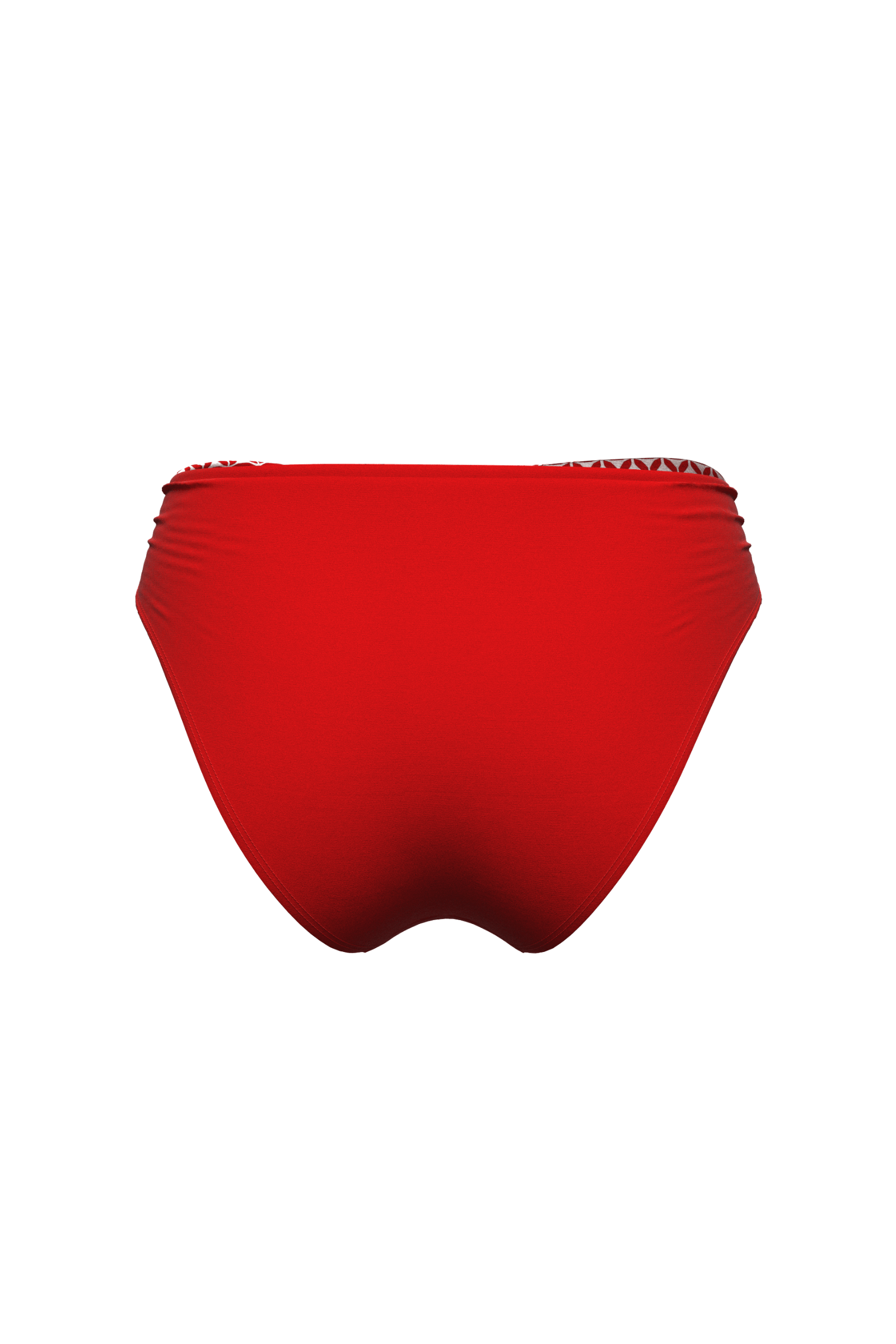 Sunseeker Bold Bloom Red Cross Waistband Full Classic Pant