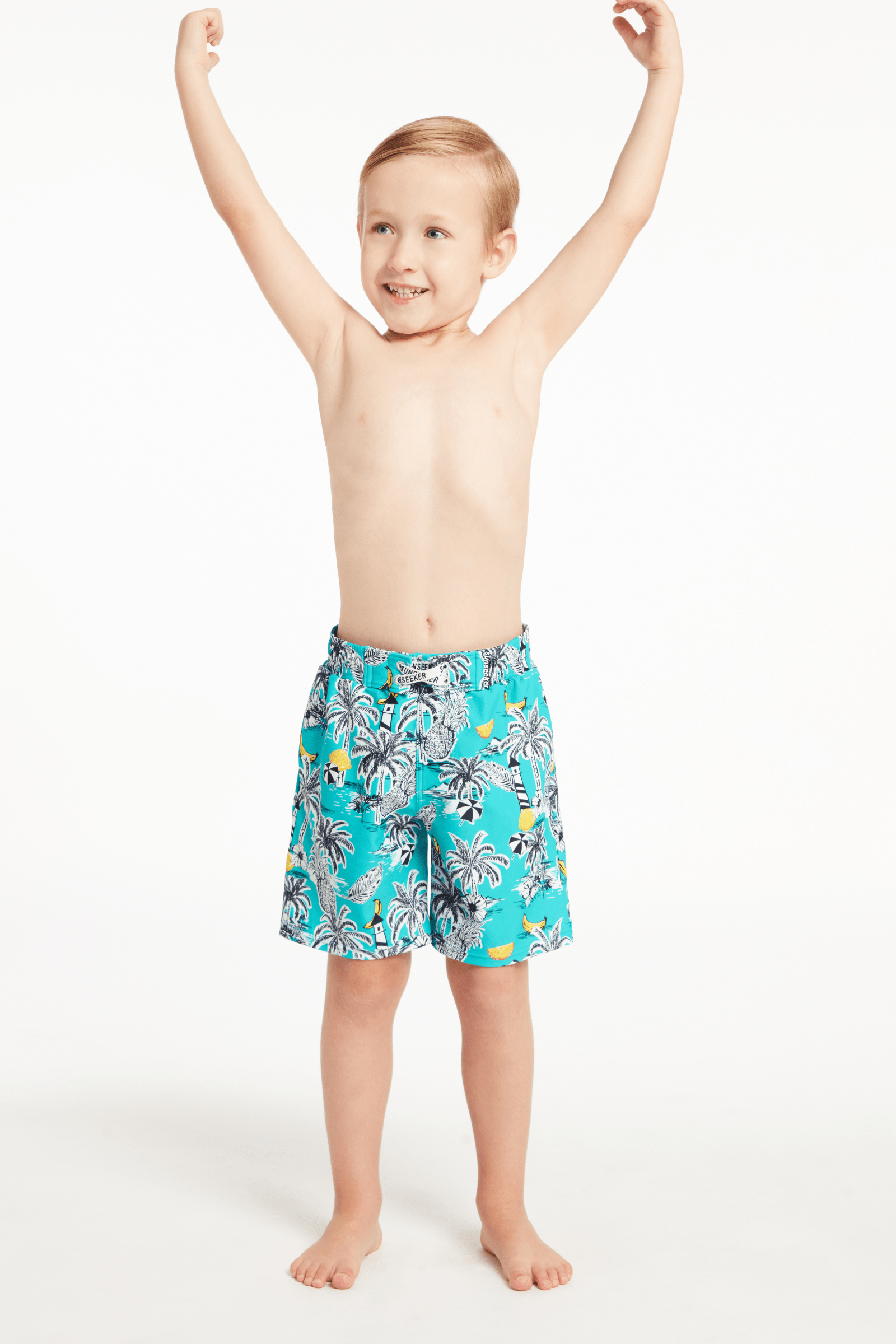 Sunseeker Island Elastic Waistband Boardshorts