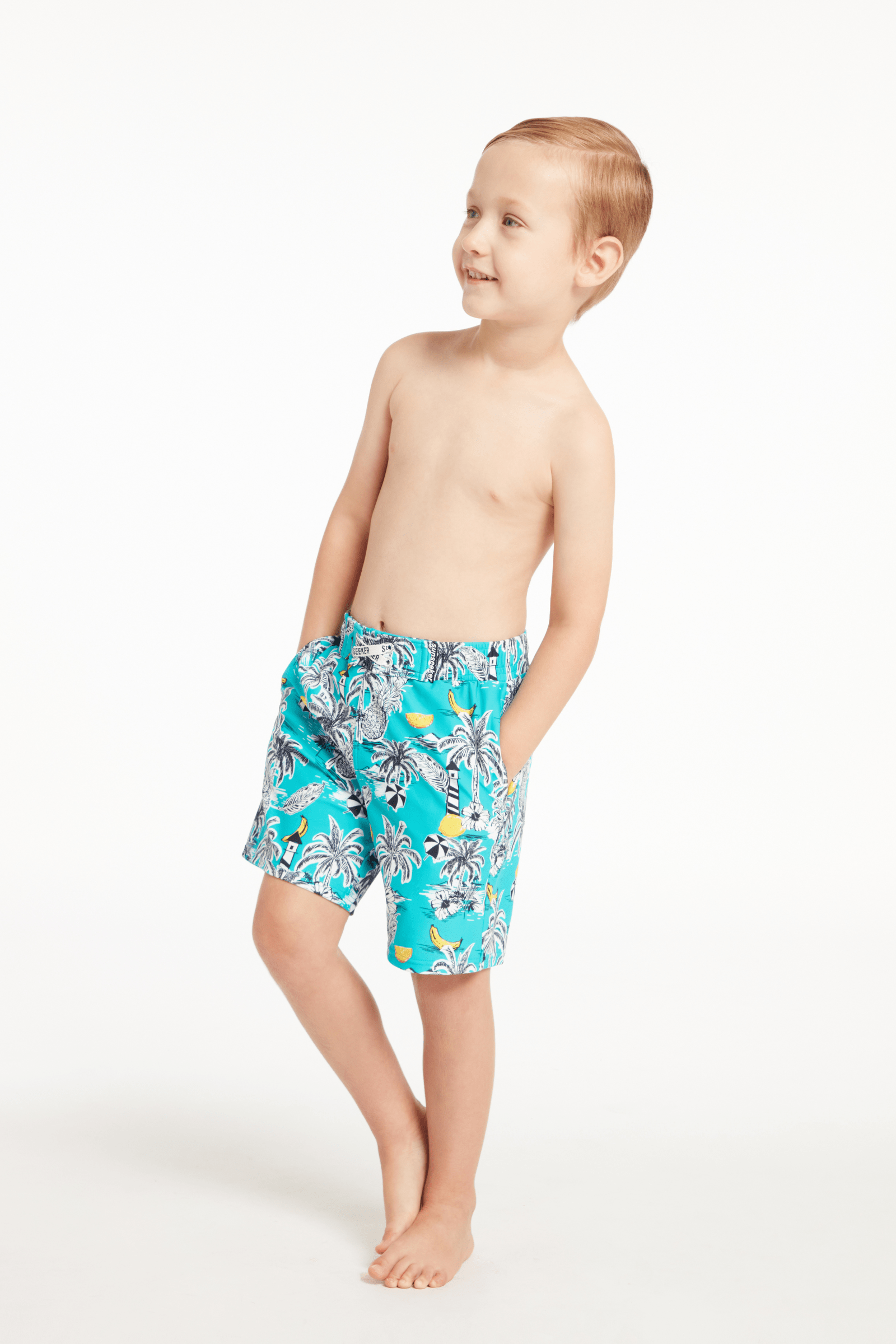 Sunseeker Island Elastic Waistband Boardshorts