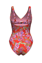 Sunseeker Joyful Florals Red Plus Cup Onepiece