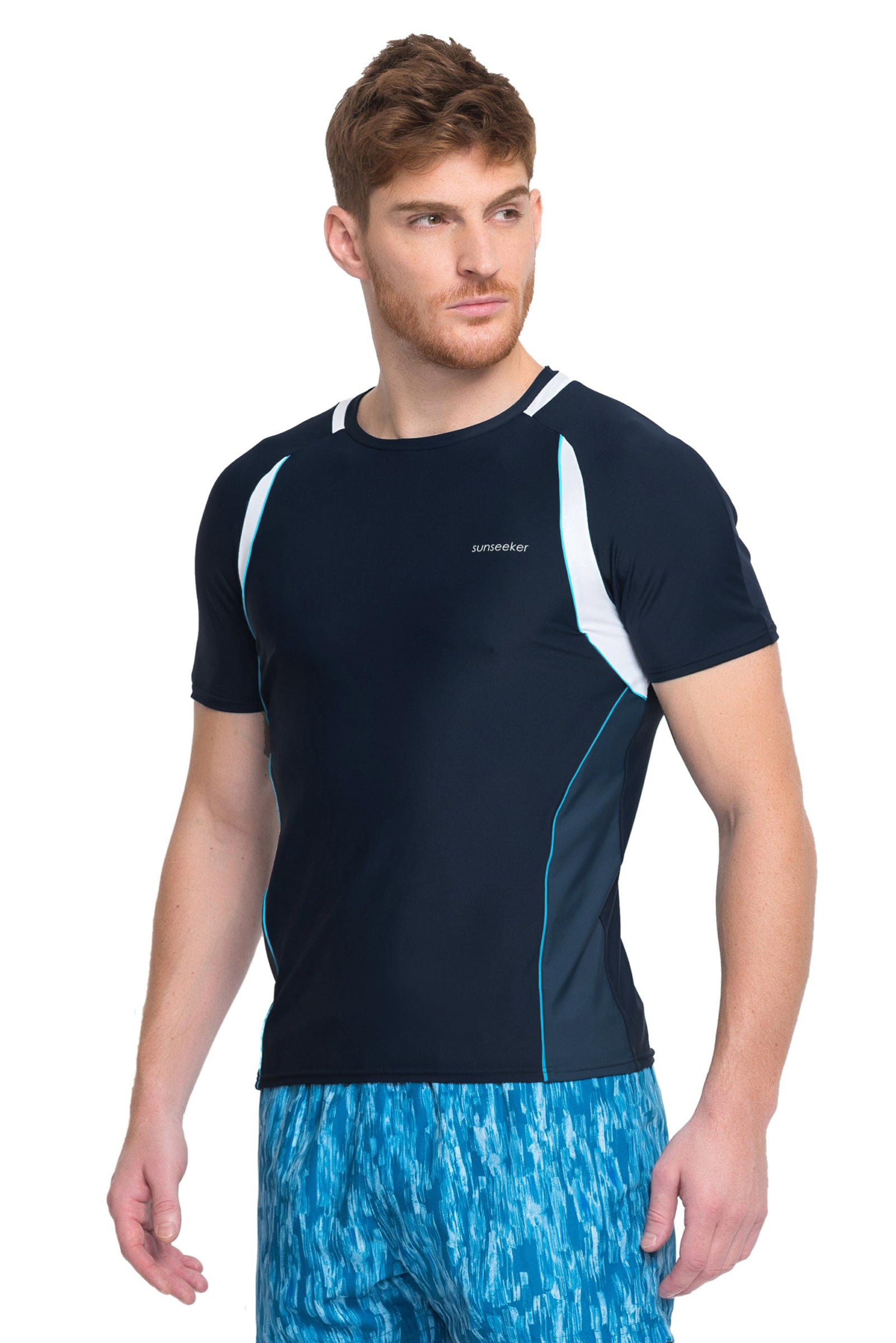 SunseekerManeer cape short sleeve rash guard