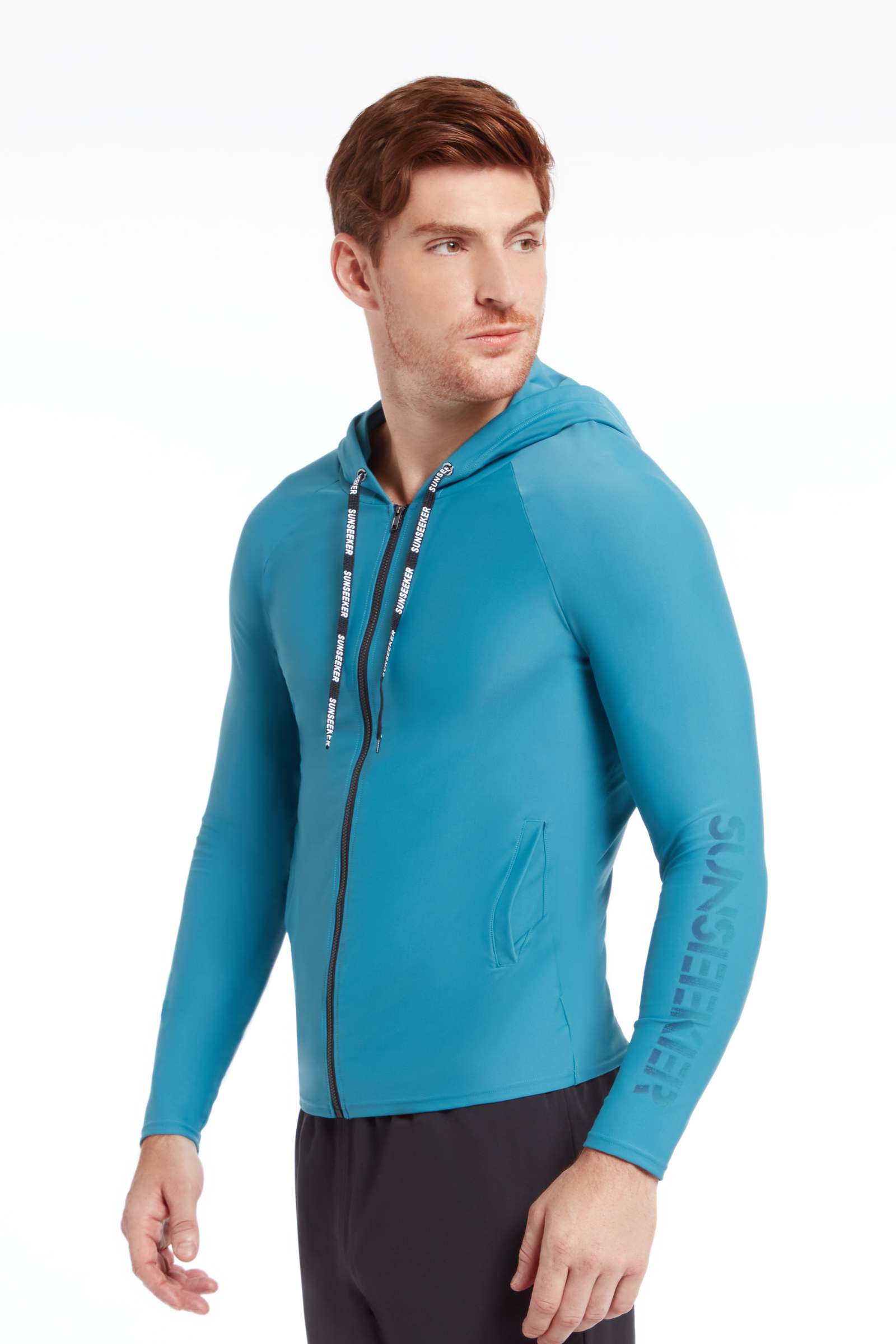 Sunseeker Sunseeker Aquamarine Logo Zip Front Jacket