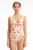 Sunseeker Vibrant Vacation White Plus Cup Underwire One Piece