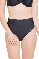 Bikini Bottoms Core Solid Black Full Classic Pant - Sunseeker