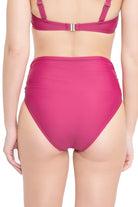 Bikini Bottoms Core Solid Sangria Full Classic Pant - Sunseeker