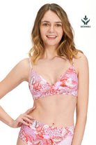 Sunseeker Bohemian Beauty Persian Red Cross Front Bikini Top