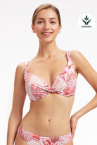 Sunseeker Bohemian Beauty Persian Red Plus Cup Underwire Bikini Top