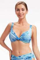 Sunseeker Bohemian Beauty Turkish Sea Plus Cup Underwire Bikini Top