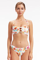 Sunseeker Vibrant Vacation White Bandeau Top