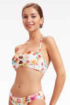 Sunseeker Vibrant Vacation White Bandeau Top