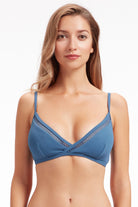 Sunseeker Tactile Comfort French Navy Bralette Top