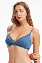 Sunseeker Tactile Comfort French Navy Bralette Top