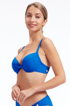 Sunseeker Core Solid Surf the Web Underwire Bikini Top