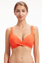 Sunseeker Core Solid Fiesta Plus Cup Underwire Bikini Top