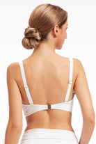 Sunseeker Core Solid Off White Plus Cup Underwire Bikini Top