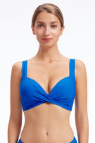 Sunseeker Core Solid Surf the Web Plus Cup Underwire Bikini Top