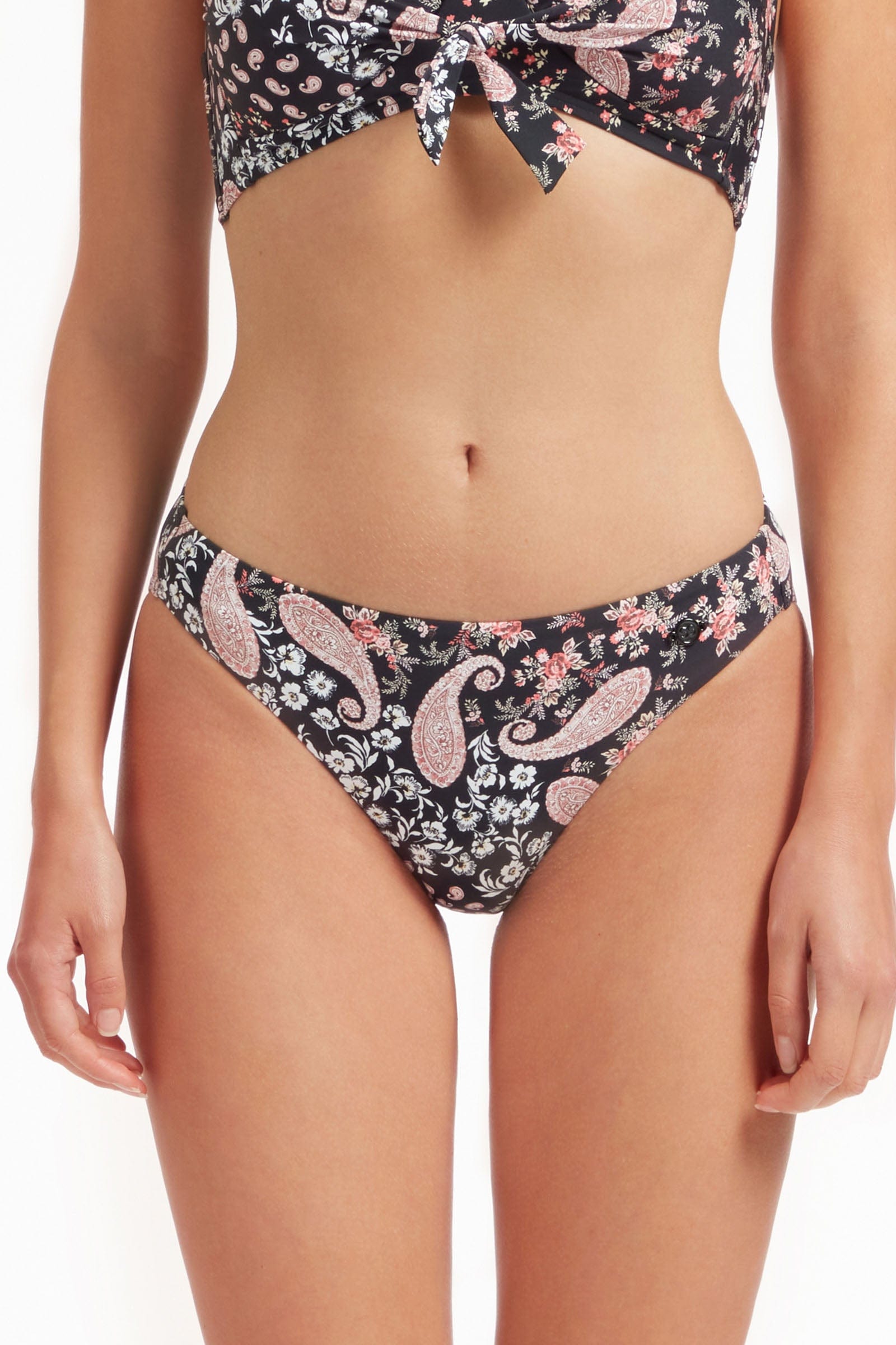 Sunseeker Sweet Paisley Black Classic Pant