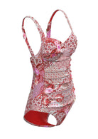 Sunseeker Bohemian Beauty Persian Red Plus Cup Twist Front One Piece