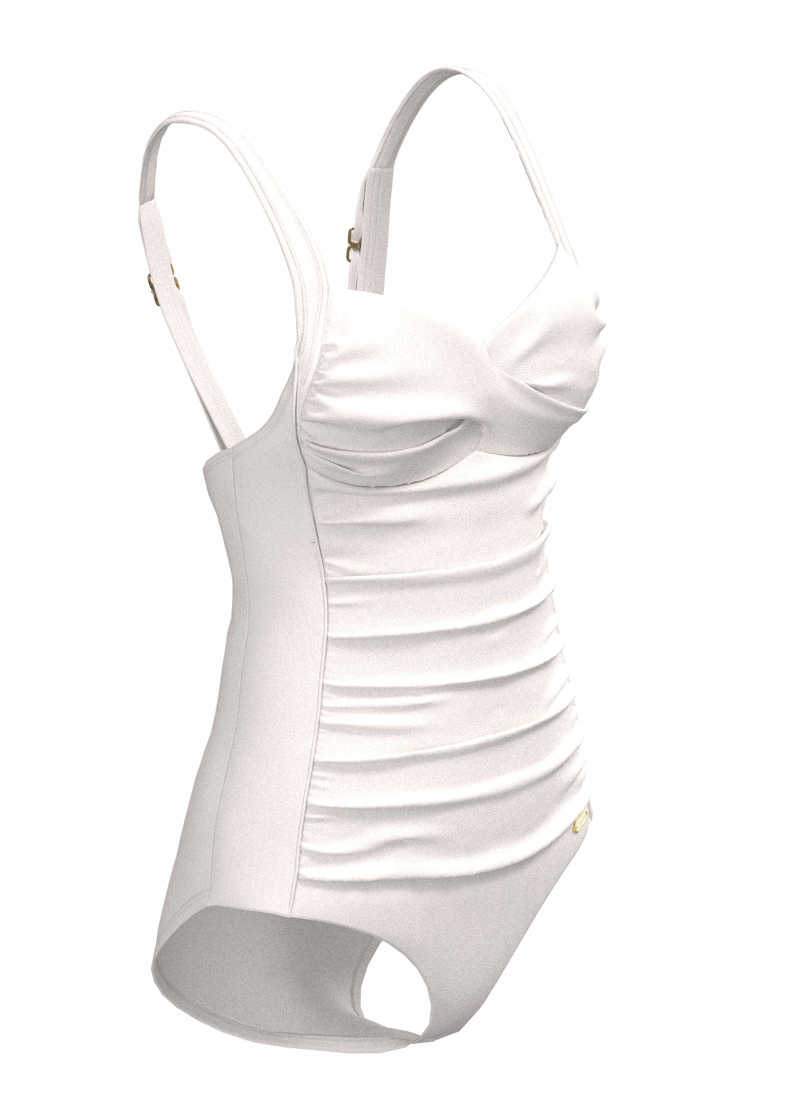 Sunseeker Core Solid Off White Plus Cup Twist Front One piece