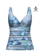 Sunseeker Bohemian Beauty Turkish Sea Plus Cup Tankini Top