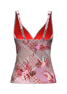 Sunseeker Bohemian Beauty Persian Red Plus Cup Tankini Top