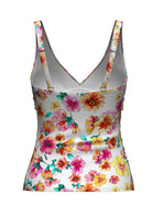 Sunseeker Vibrant Vacation White Plus Cup Tankini Top