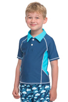 Sunseeker Popeye short sleeve polo swim shirt