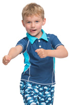 Sunseeker Popeye short sleeve polo swim shirt