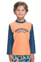 Sunseeker Sunseeker logo print long sleeve rash guard