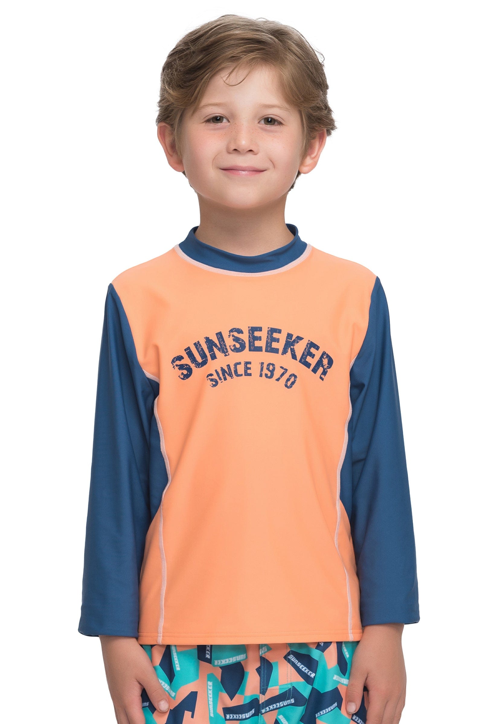 Sunseeker Sunseeker logo print long sleeve rash guard