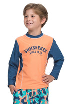 Sunseeker Sunseeker logo print long sleeve rash guard