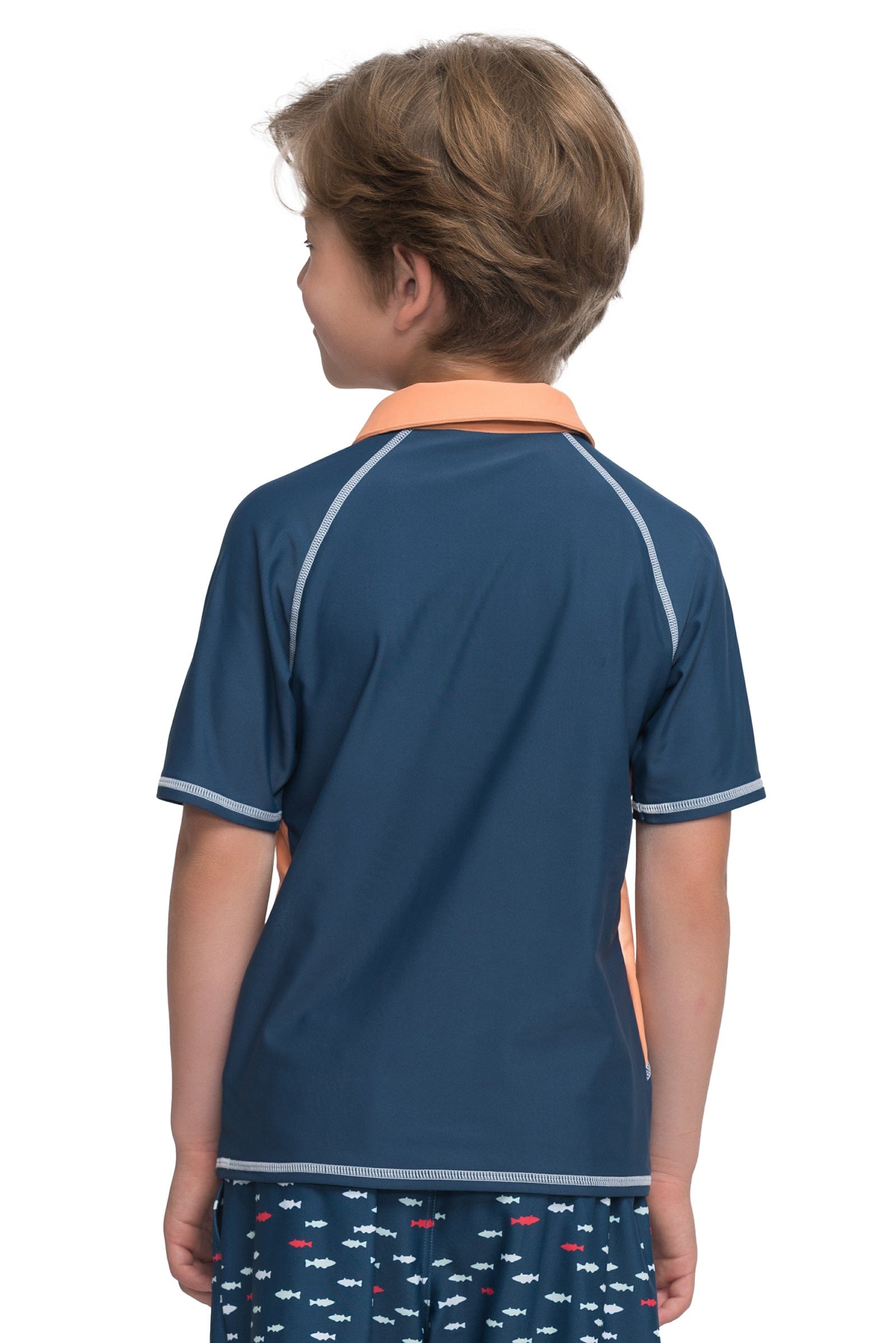 Sunseeker Popeye short sleeve polo swim shirt