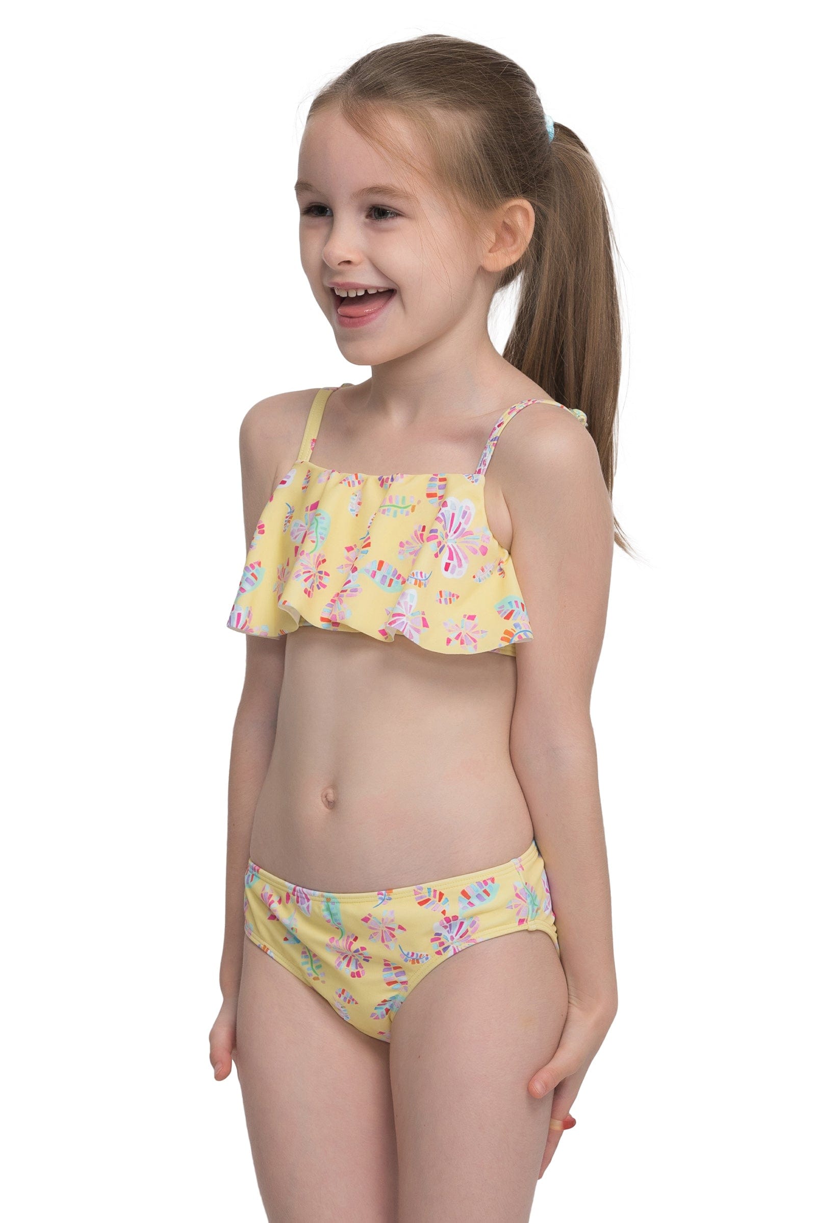 Sunseeker Butterfly ruffles bikini set