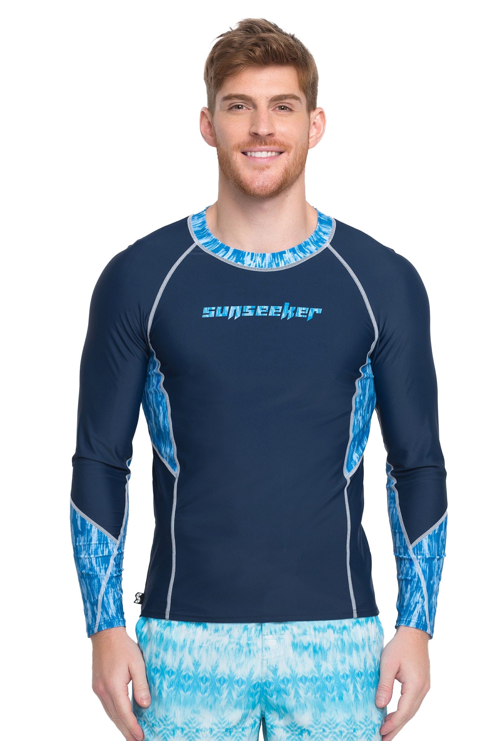 Sunseeker Underwater raglan long sleeve rash guard