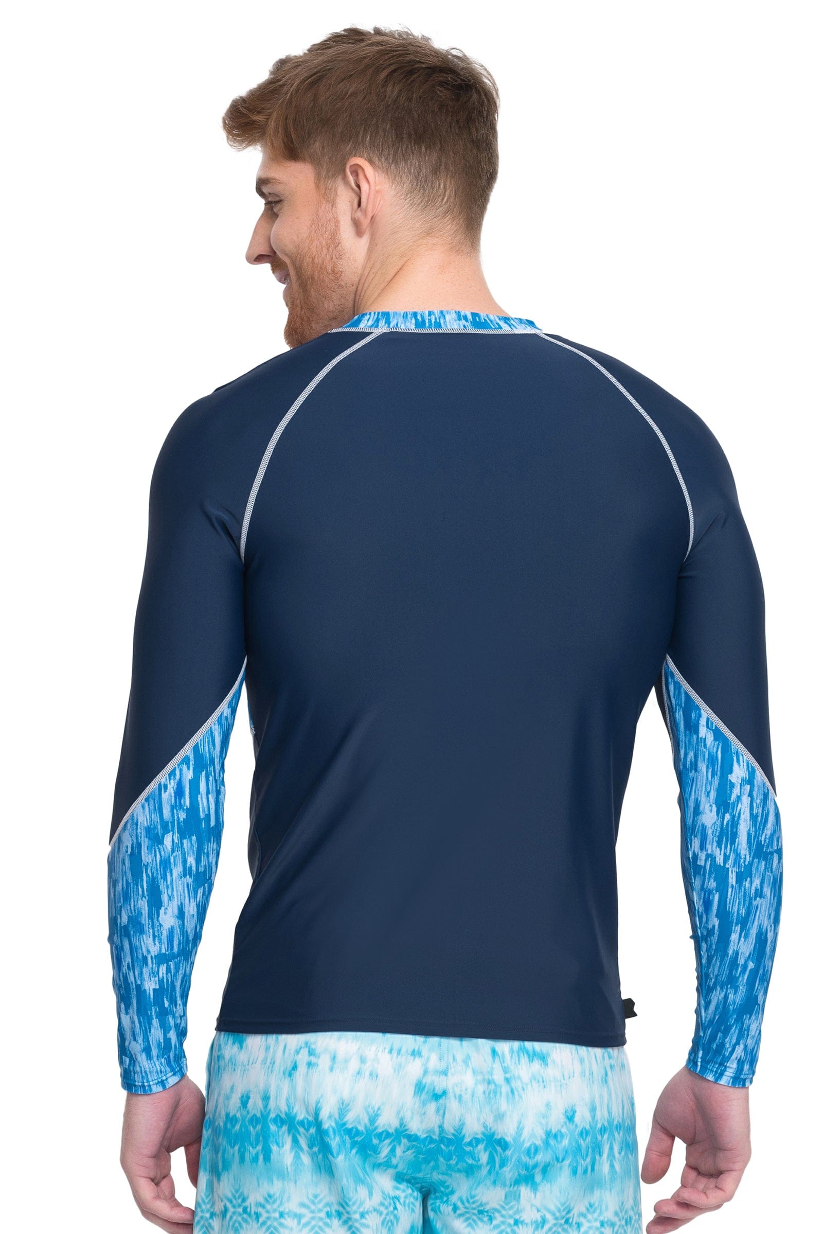 Sunseeker Underwater raglan long sleeve rash guard