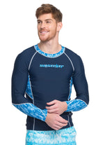 Sunseeker Underwater raglan long sleeve rash guard