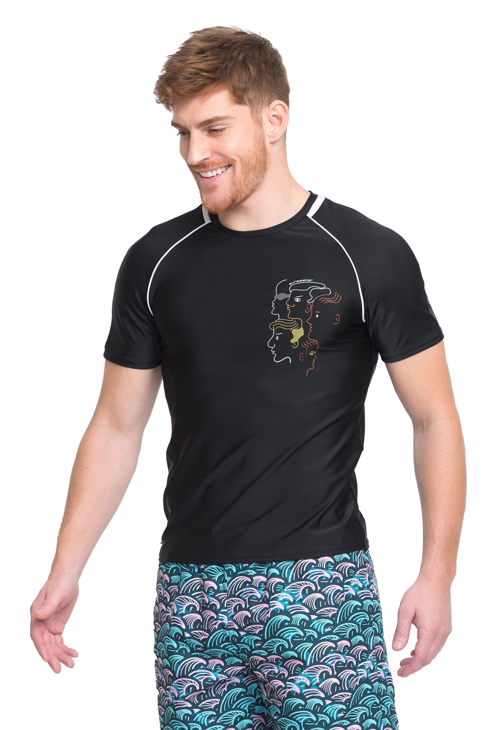 Sunseeker Buddies short sleeve rash guard